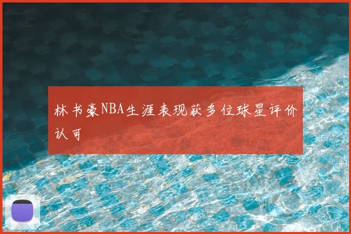 林书豪NBA生涯表现获多位球星评价认可